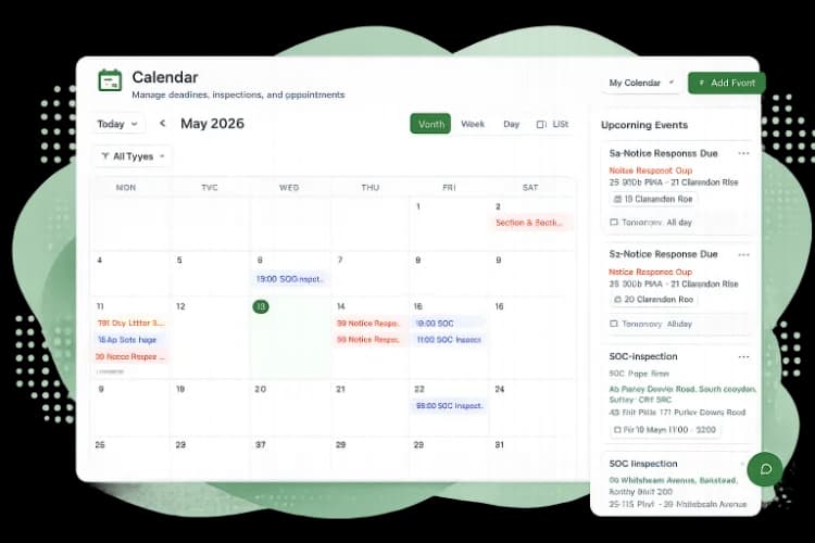 Calendar and scheduling graphic.